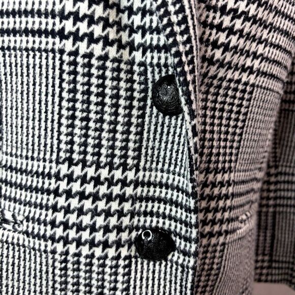 Lauren Ralph Lauren Houndstooth Twill Striped Blazer Suit Jacket Equestrian NWOT - Picture 4 of 9